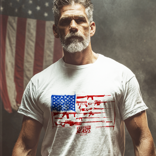 Flag Guns T-shirt