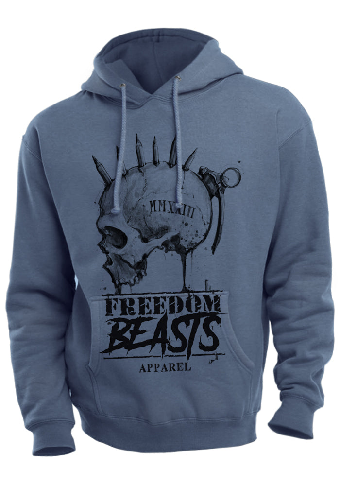 Freedom Beasts Hand Drawn Logo Hoodie