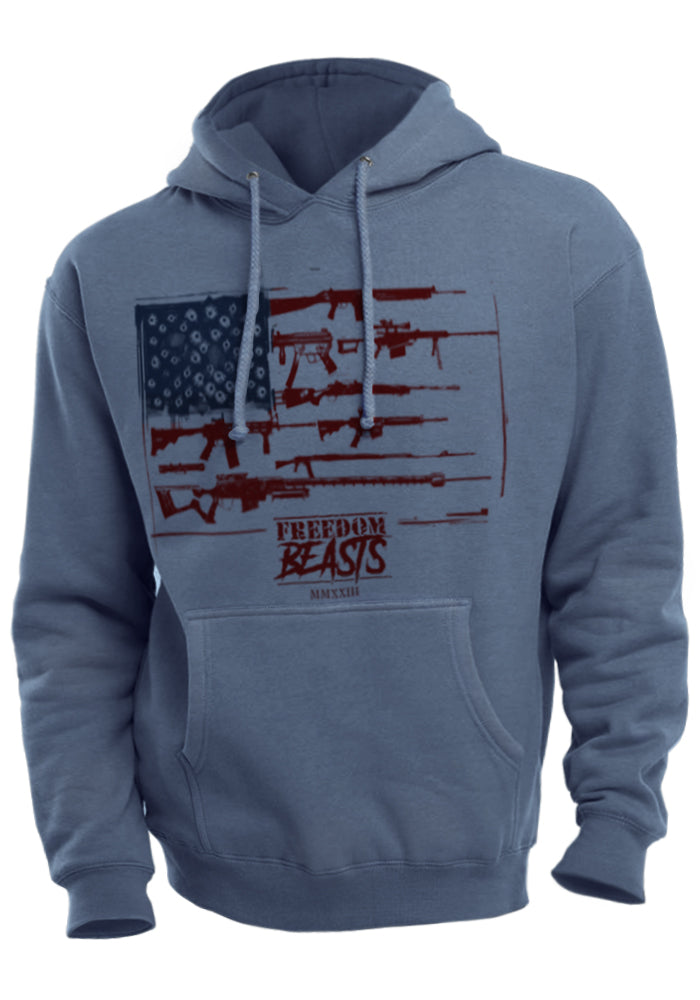 Flag Guns Hoodie