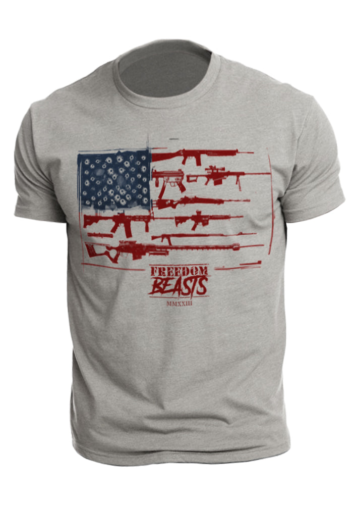 Flag Guns T-shirt