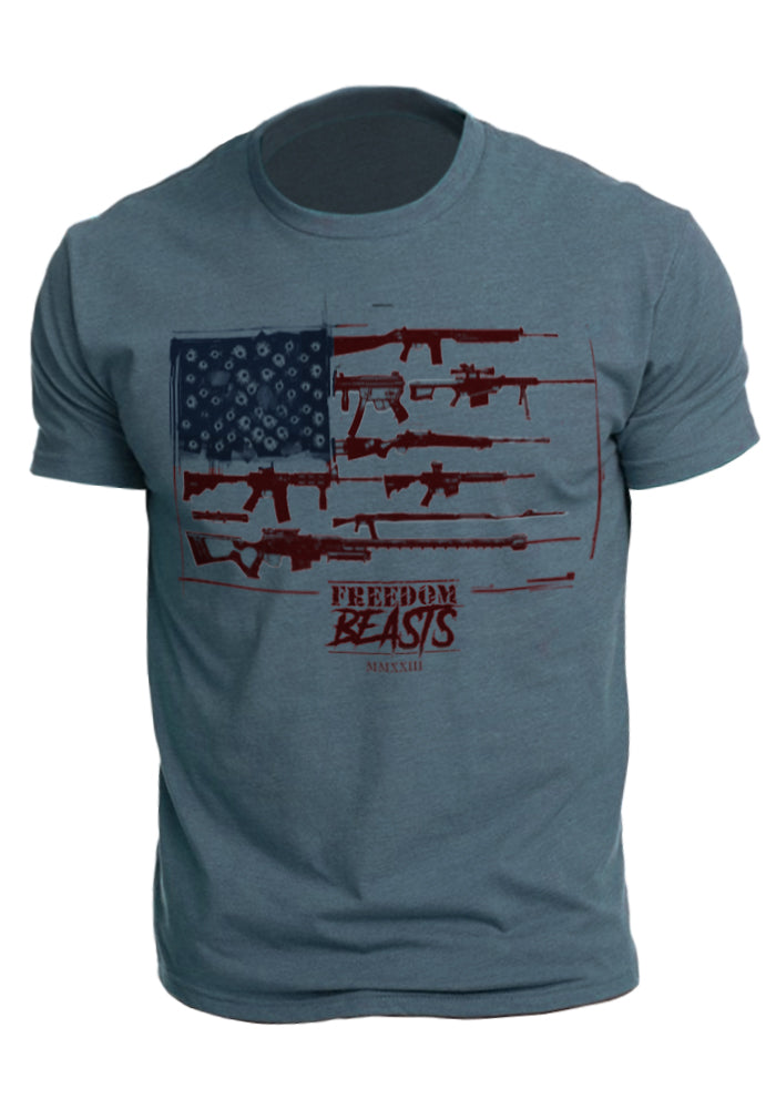 Flag Guns T-shirt