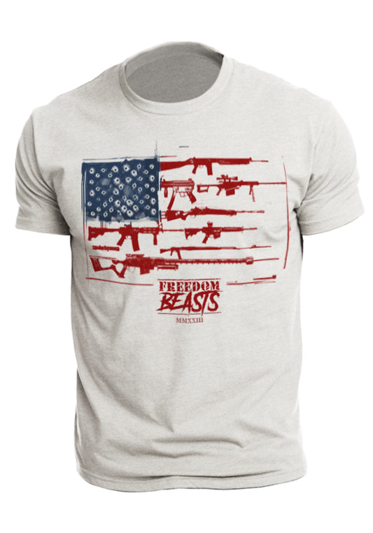 Flag Guns T-shirt